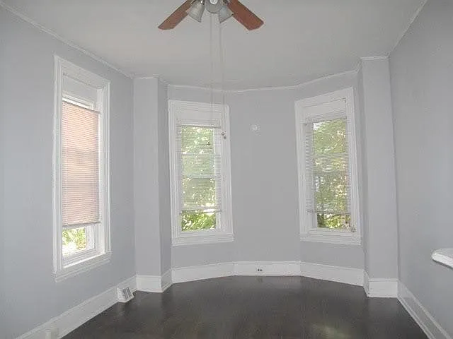 Bright Bedroom with Bay Window
