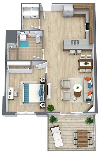 Floor plan Andy