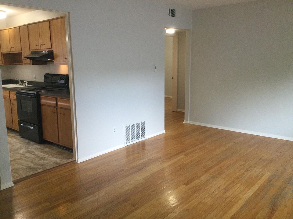 Hardwood floors in living room, hall and both bedrooms.