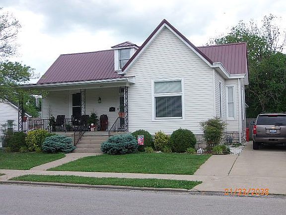 New metal roof and gutters.