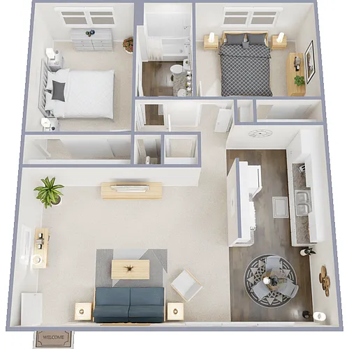 Floor plan Plan C