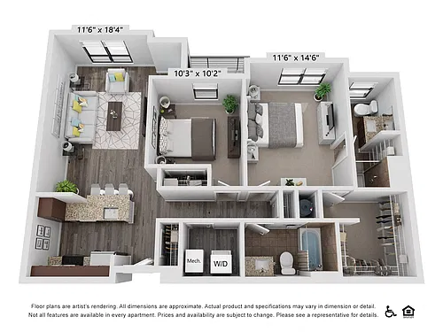 Floor plan B20