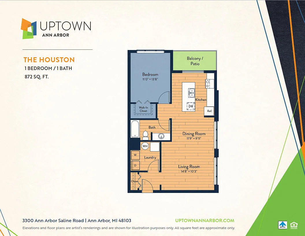 Floor plan The Houston