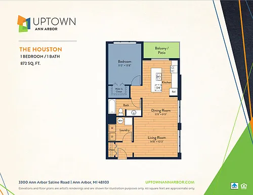 Floor plan The Houston