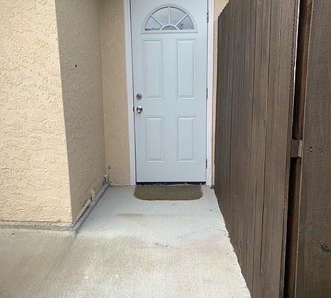Entry door to the unit
