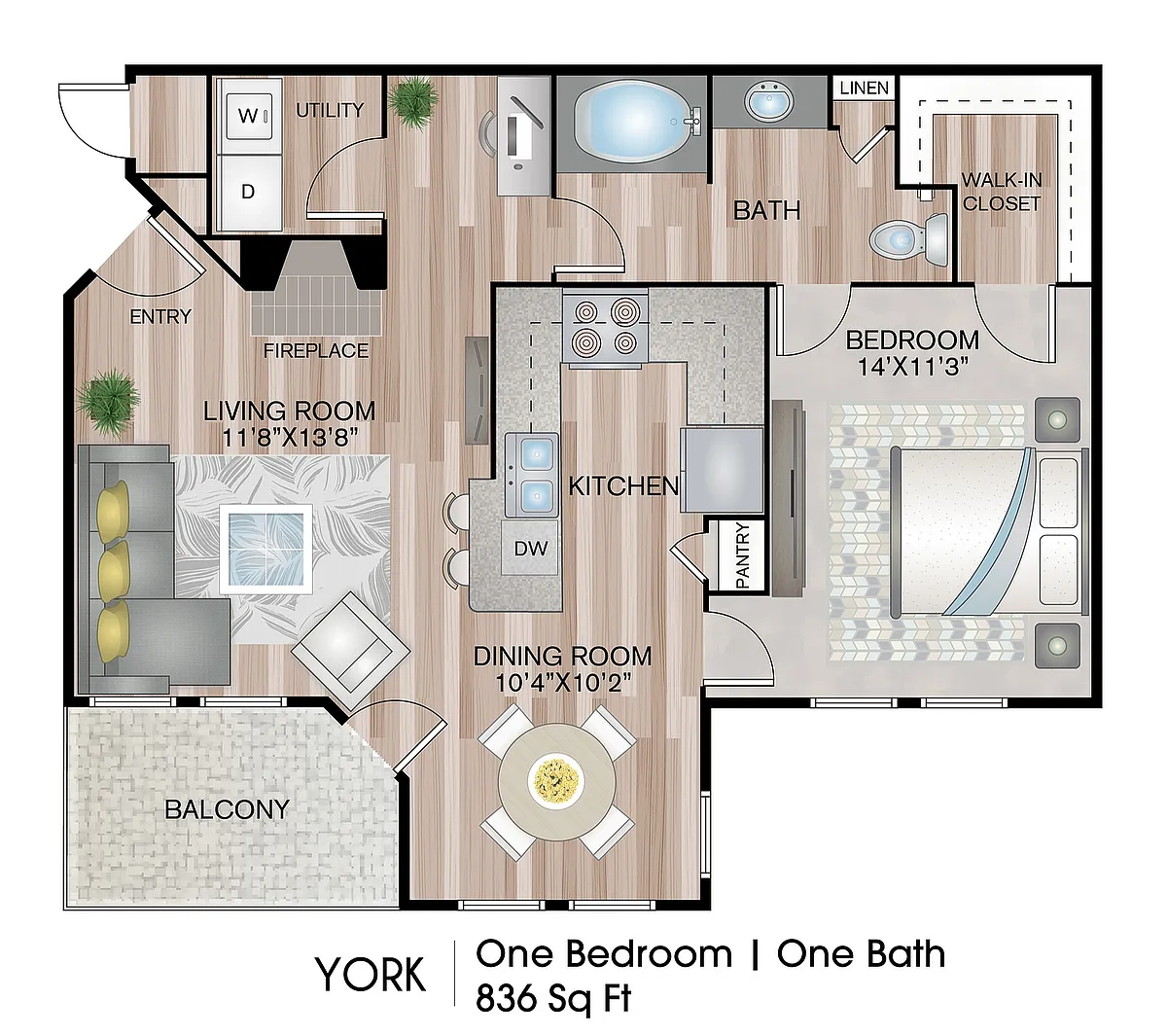 Floor plan York