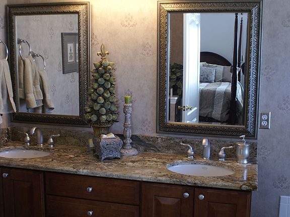 Master bath, granite in all bathrooms