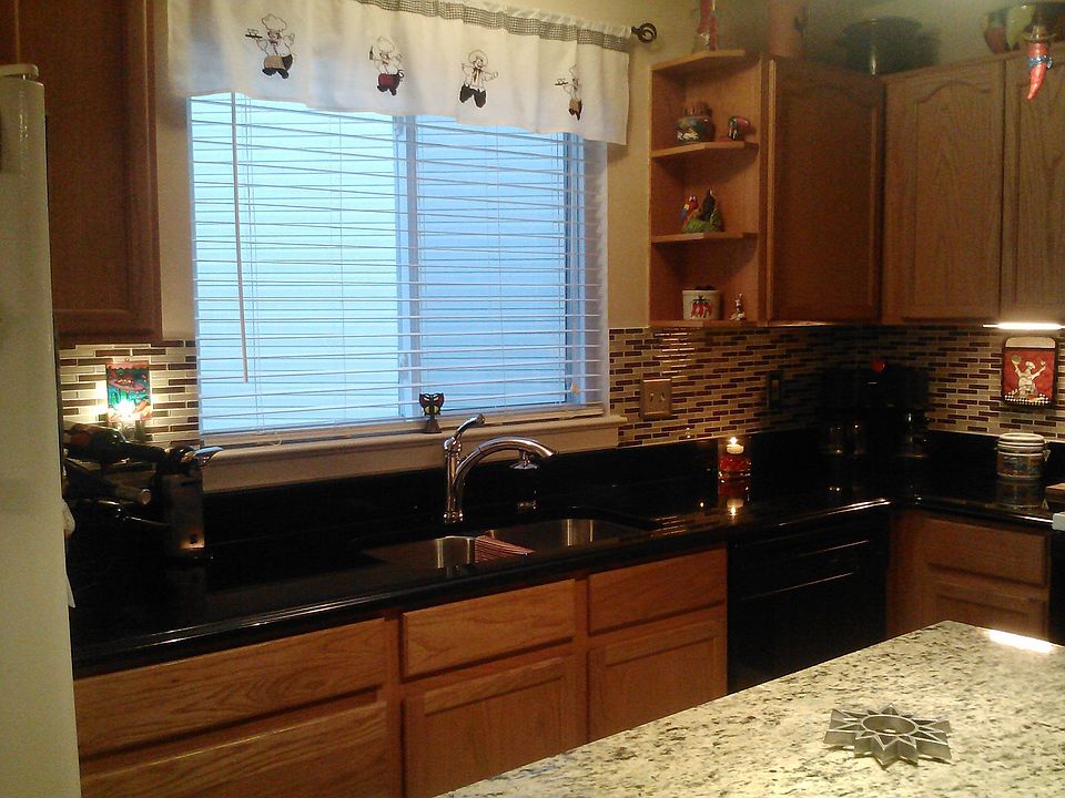 Black Granite Counters 