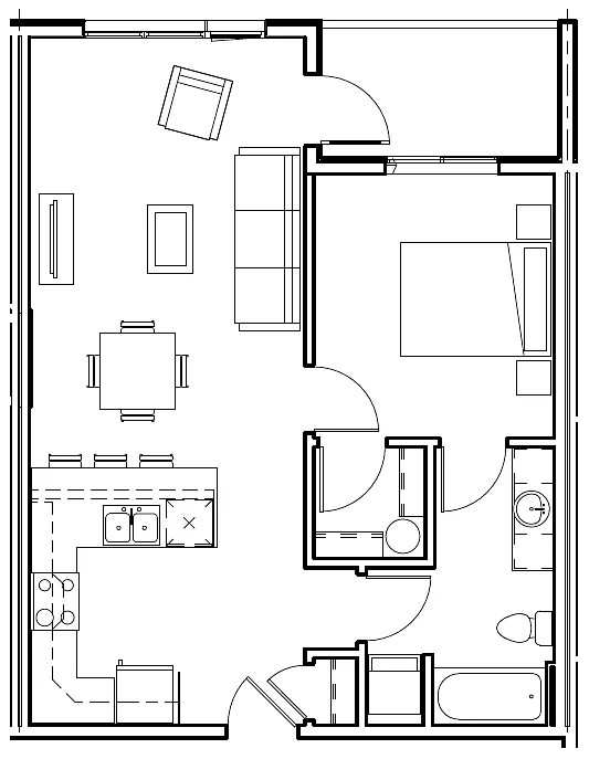 Floor plan B1