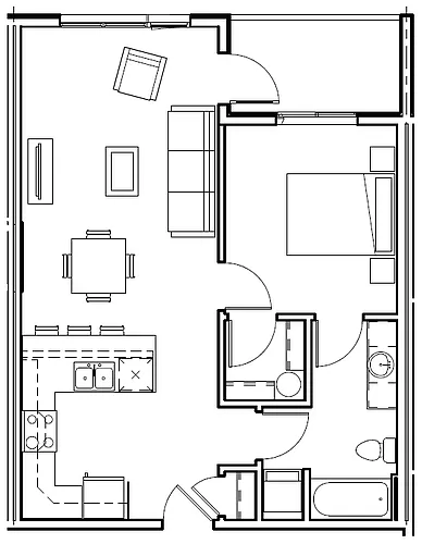 Floor plan B1