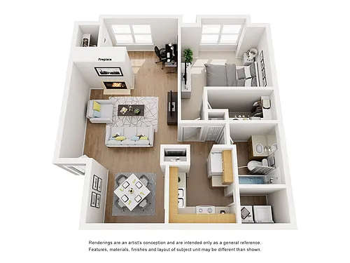Floor plan Rosemeade