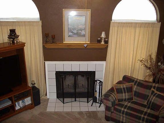 View of Fireplace in Living Room