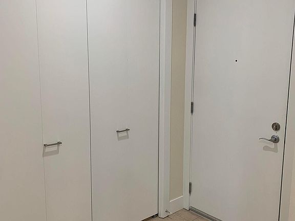 Entry way and coat closet