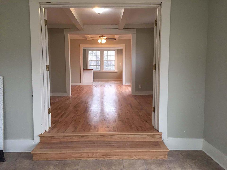 a view from front to back of home