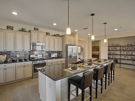 Willem Floor plan at On top of the World communities Ocala FL Kitchen