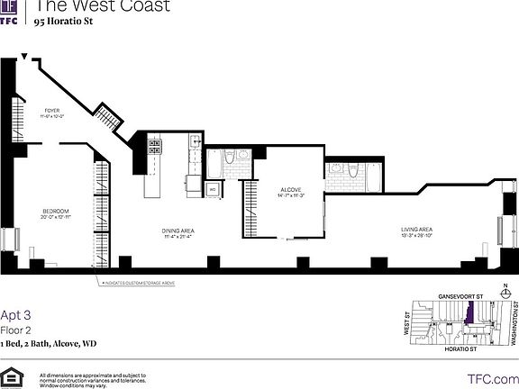 2nd image of 95 Horatio St APT 203