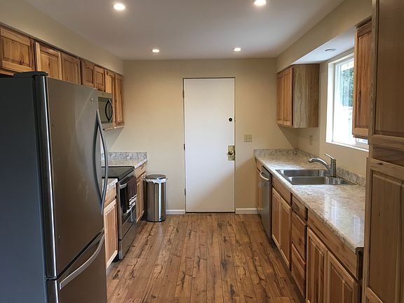 Opens to large garage