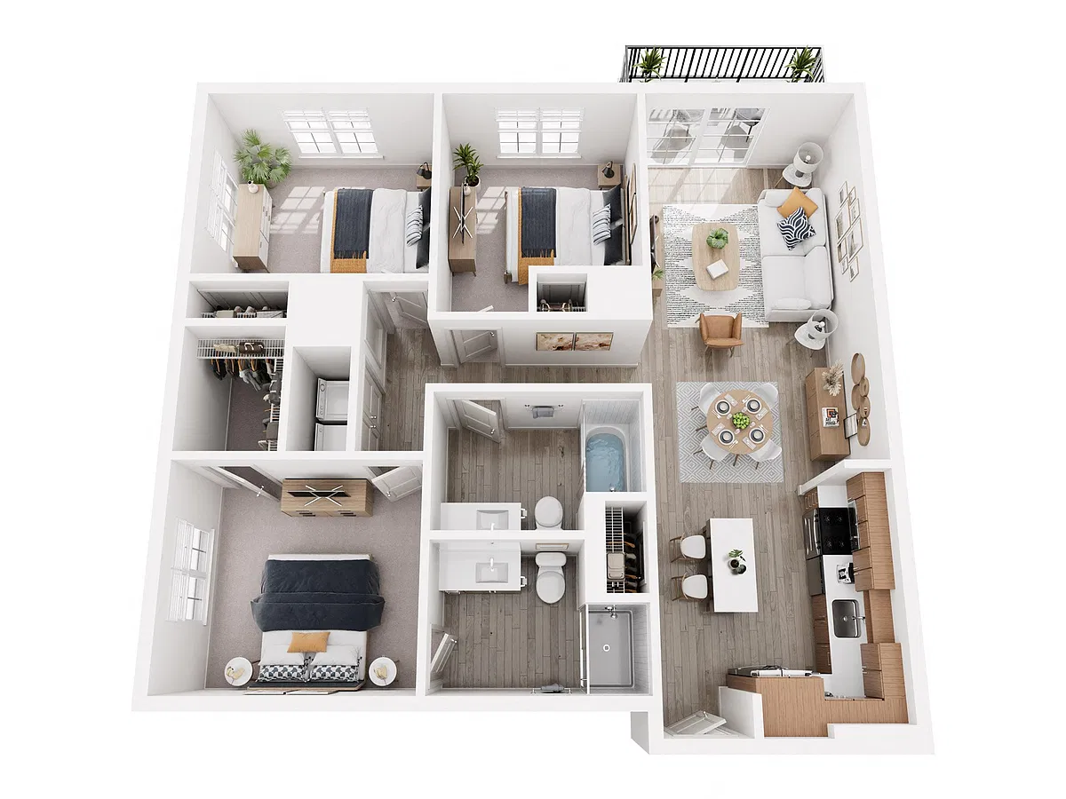 Floor plan C01