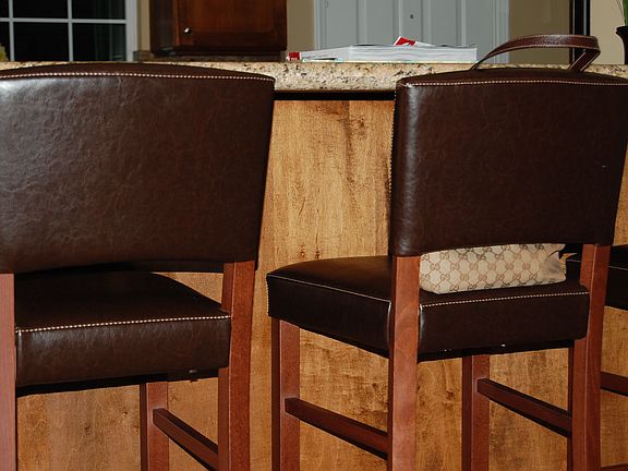 Granite bar, wine fridge, great room