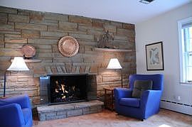 Cozy up by the fire!