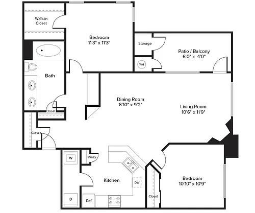 Floor plan 1002