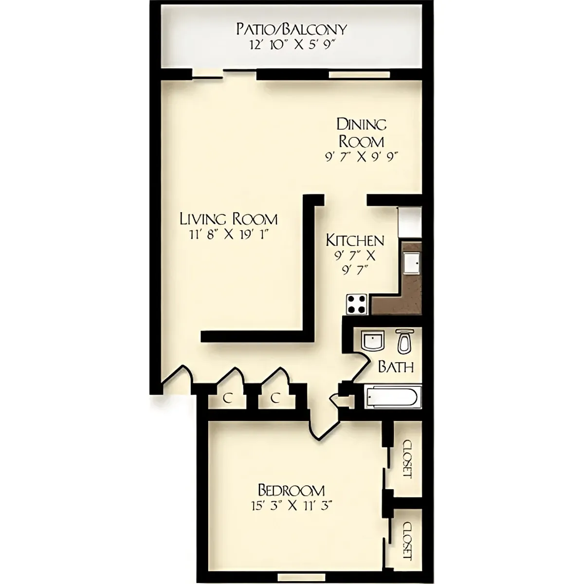 Floor plan Tree Haven I