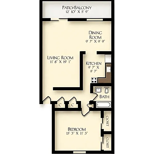 Floor plan Tree Haven I