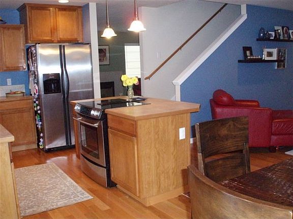 Hardwood Floors Throughout Living Area