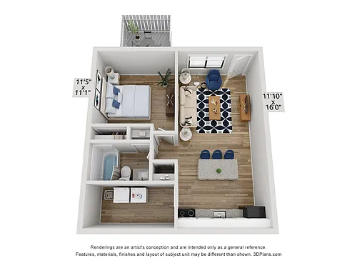 Floor plan A1 Standard
