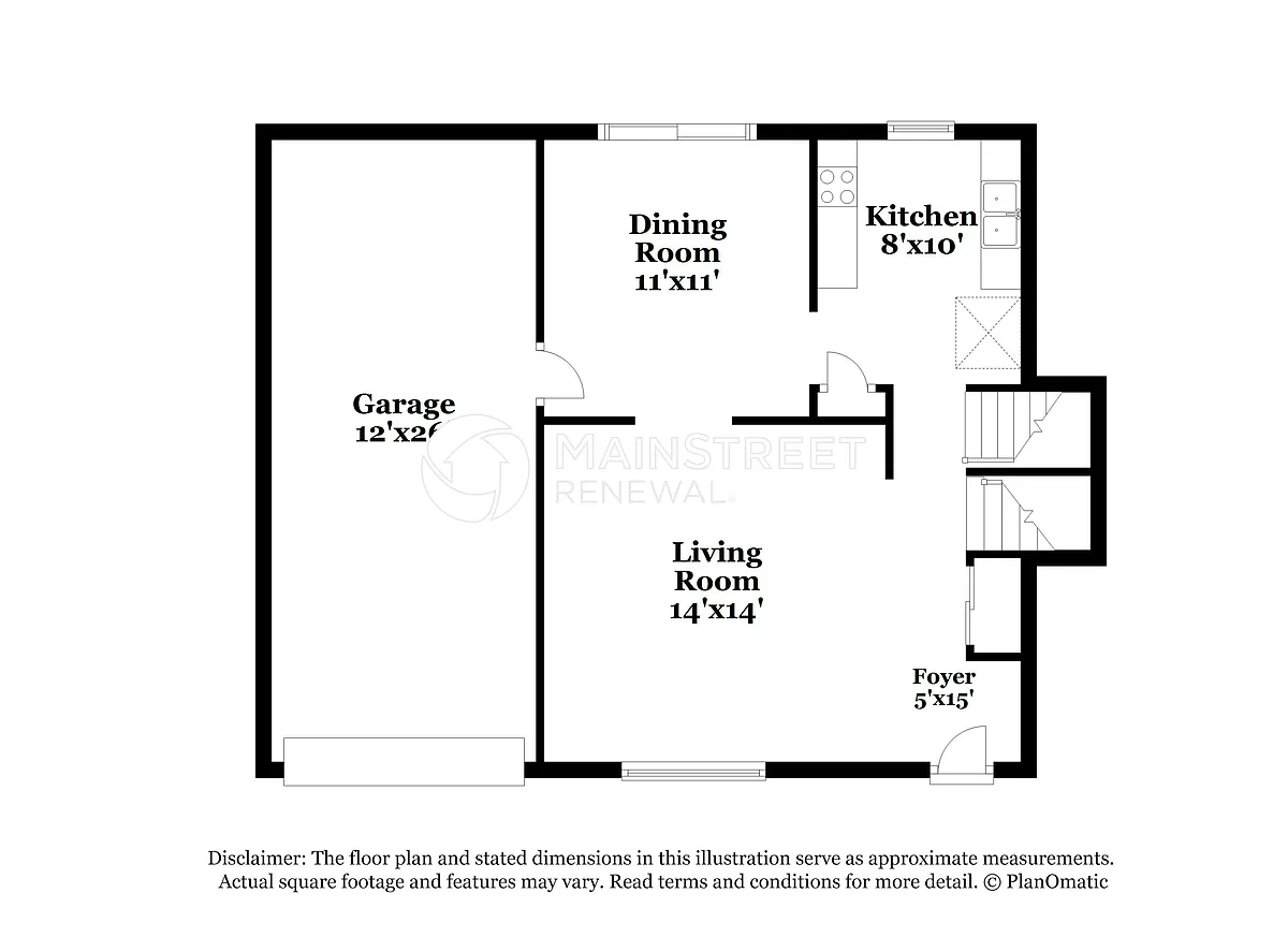 Floor Plan - 12097 Hazelhurst Dr