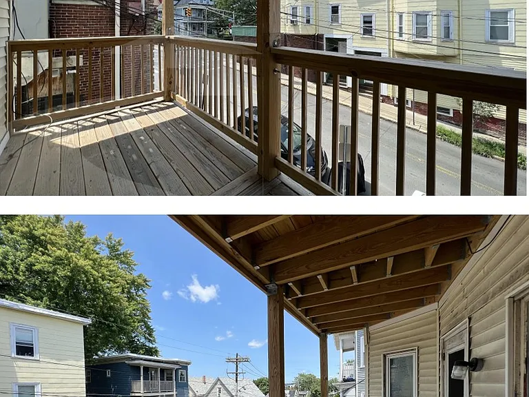 Private Deck on Second Floor
