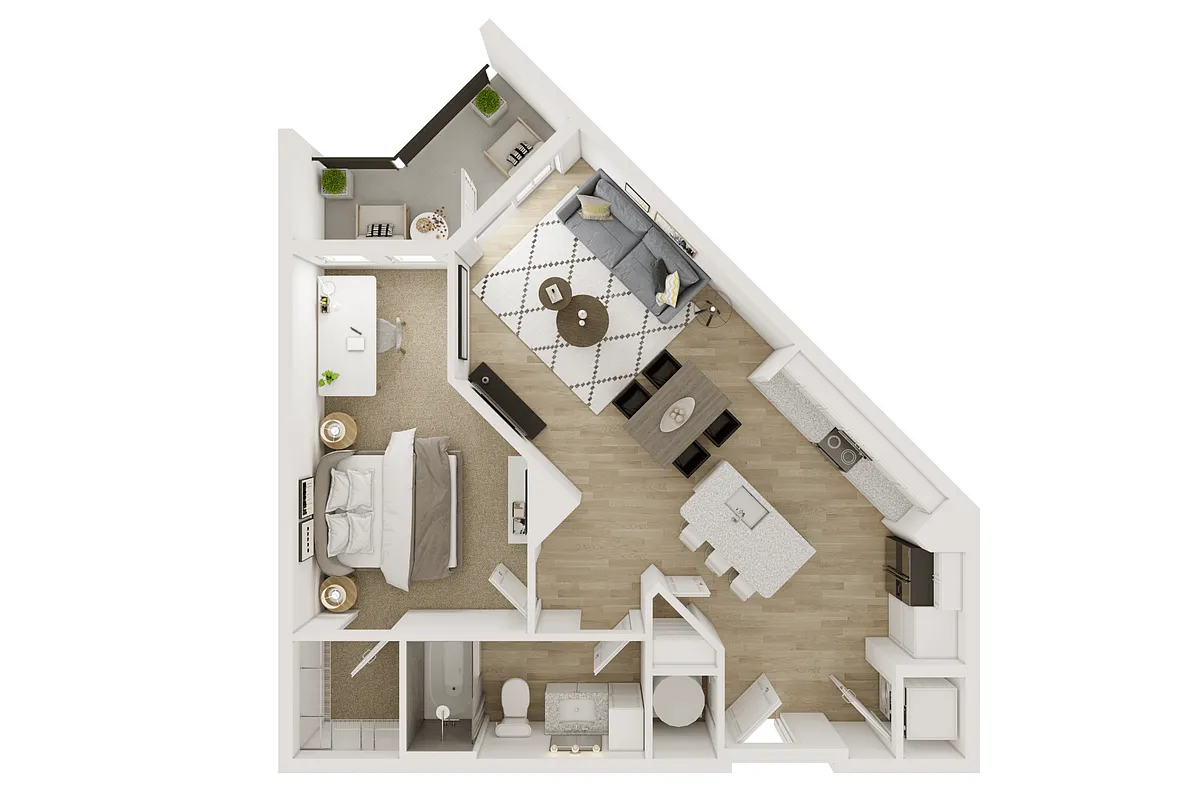 Floor plan A1B