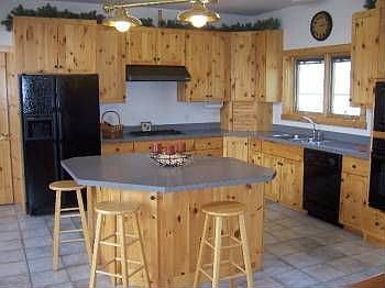 Open Kitchen with Heated Floors