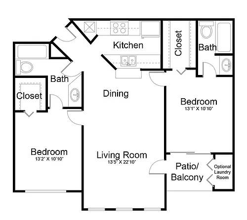 Floor plan Estero-T