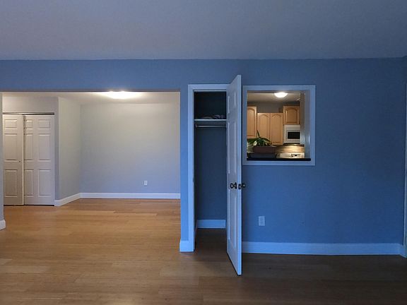 utility closet in living room