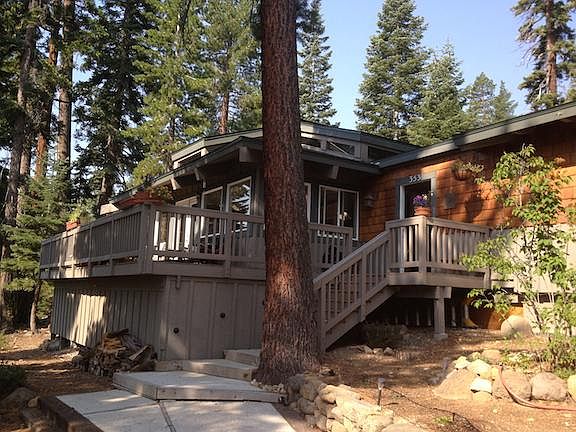 Front of home in summer-beautiful and peaceful