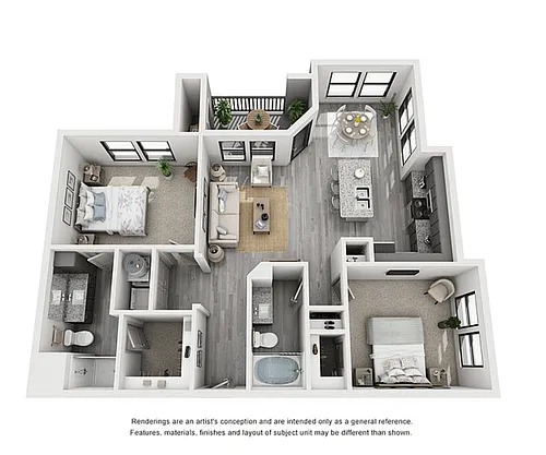 Floor plan B2