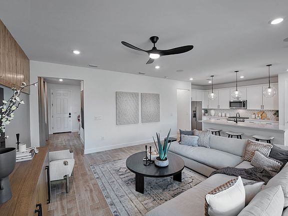 Connected, open living spaces