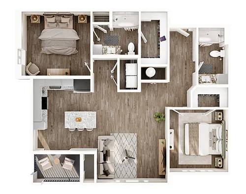 Floor plan Morgan I