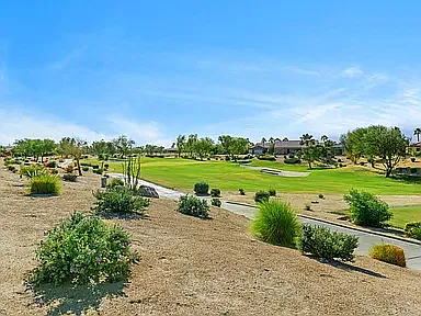 Golf view backyard