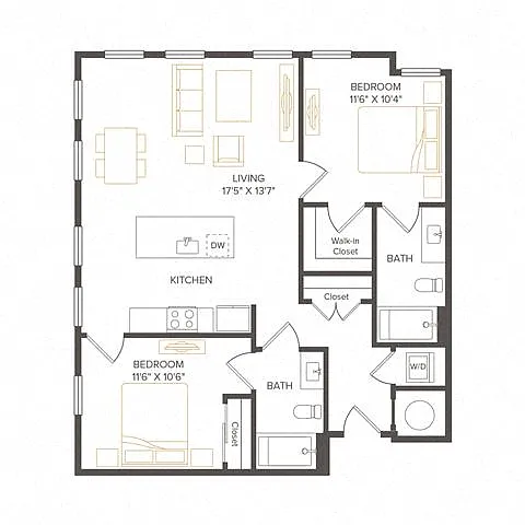 Floor plan B6