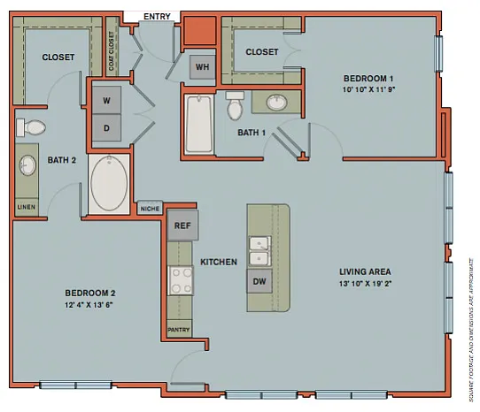 Floor plan B3