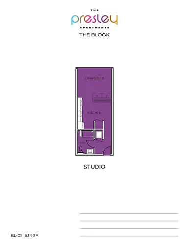 Floor plan BL-C1