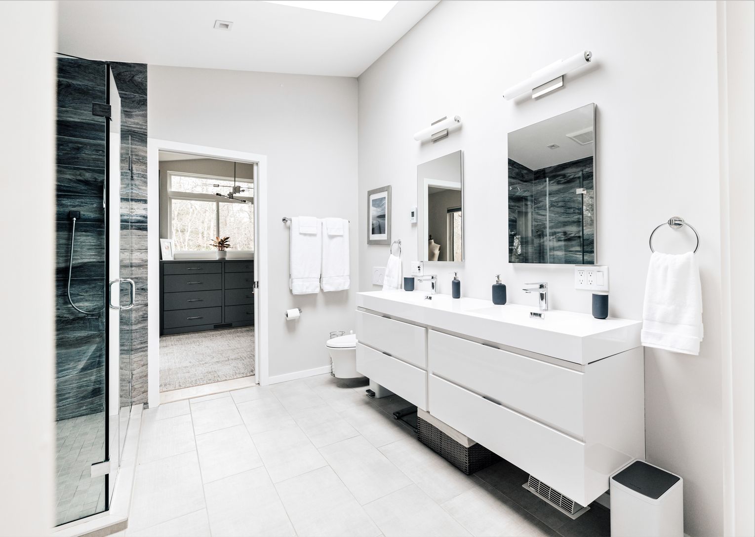  Dual sink vanity