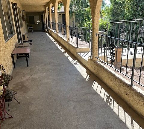 View of balcony from the unit