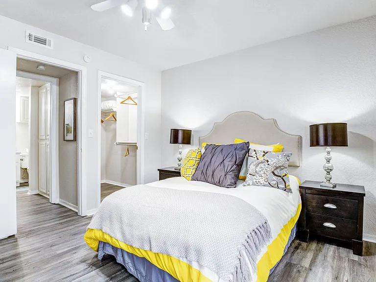 Master Bedroom with Large Closet