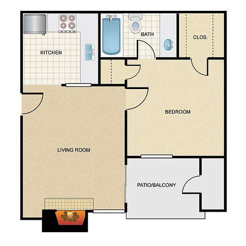 Floor plan A1