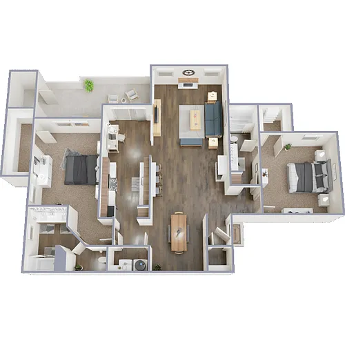 Floor plan The Oak