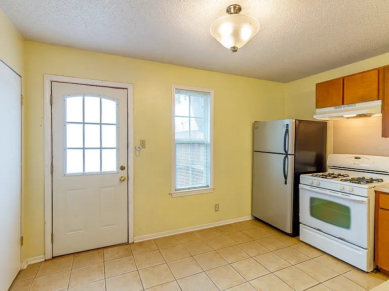 Door to backyard & porch. space for 2top or 4 top table