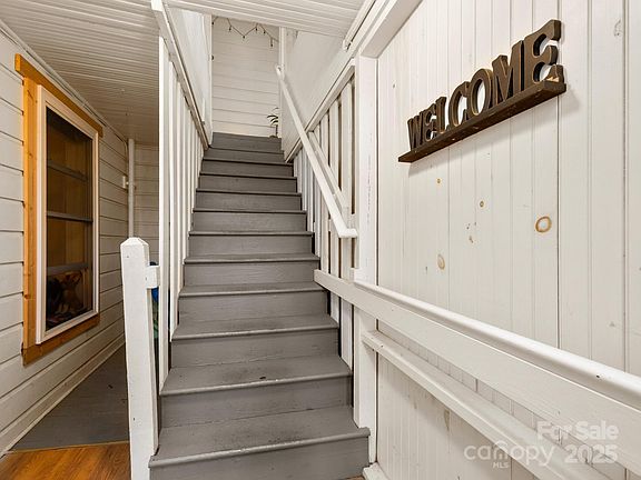 stairwell to second floor
